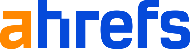 Logo officiel de l’outil Ahrefs, utilisé par ArfBlue pour l’analyse SEO et le suivi des backlinks. Official logo of Ahrefs, used by ArfBlue for SEO analysis and backlink tracking.