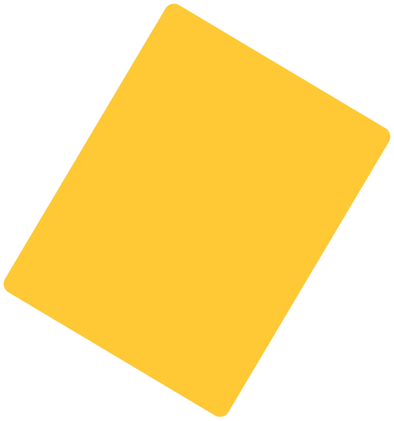 Rectangle jaune vif utilisé en design graphique pour attirer l’attention. Bright yellow rectangle used in graphic design to attract attention.