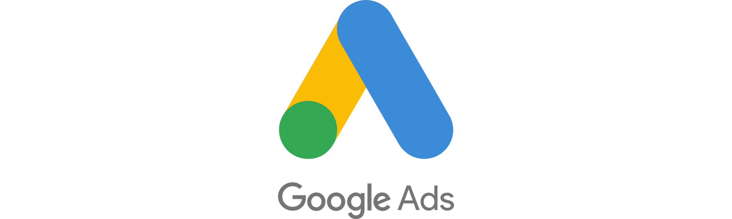 Logo officiel de Google Ads, plateforme publicitaire utilisée par ArfBlue pour gérer les campagnes en ligne. Official Google Ads logo, advertising platform used by ArfBlue to manage online campaigns.