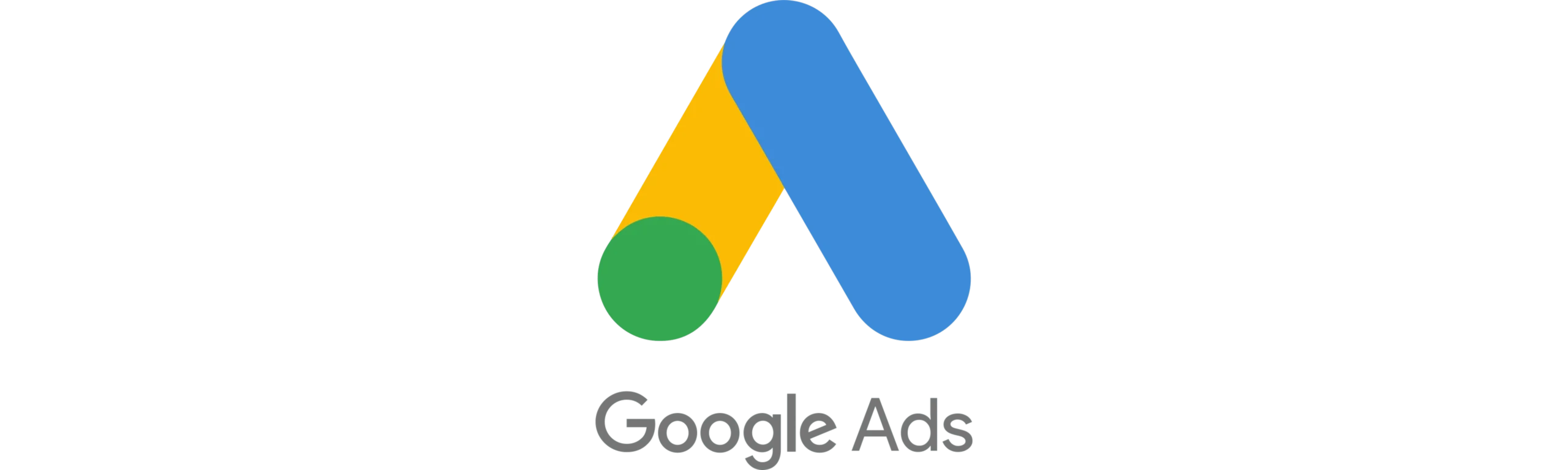 Logo officiel de Google Ads, plateforme publicitaire utilisée par ArfBlue pour gérer les campagnes en ligne. Official Google Ads logo, advertising platform used by ArfBlue to manage online campaigns.