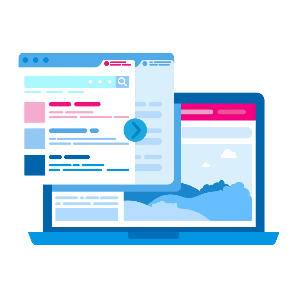 Création sites web à Marrakech - Client satisfait utilisant un site web moderne conçu par ArfBlue – création sites web à Marrakech