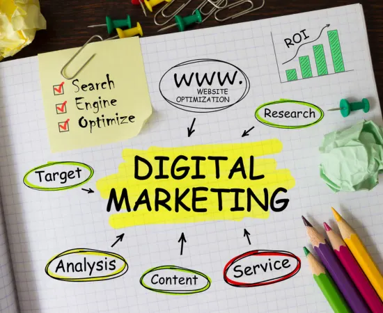 Stratégie de marketing digital pour développer la visibilité et générer du trafic en ligne.